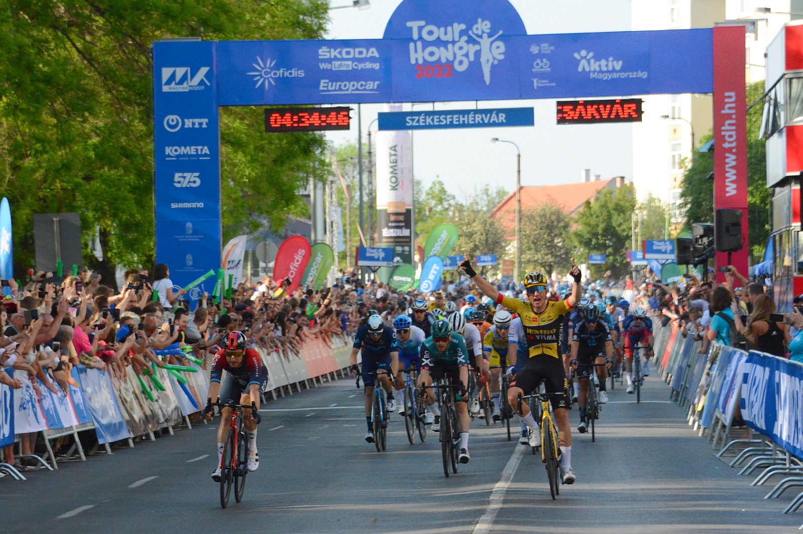 Képeken a Tour de Hongrie székesfehérvári befutója